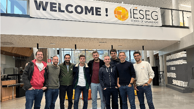 Back to IÉSEG: some alumni (class of 2011/2012) rediscover their school 🎓