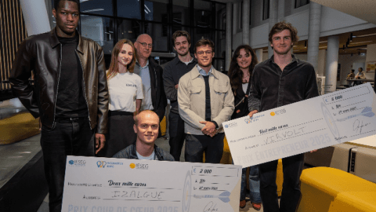 PRIX ENTREPRENEUR IÉSEG - Dépasser le million avec l’IA :la success story du diplômé IÉSEG qui s’est imposé sur la scène entrepreneuriale à 25 ans