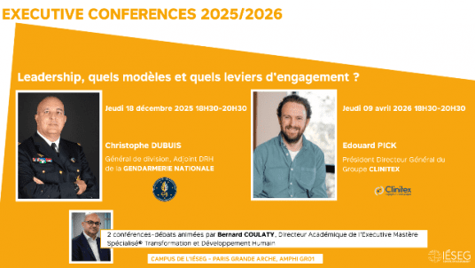 [CONFÉRENCE] Leadership, quels modèles et quels leviers d'engagement ?